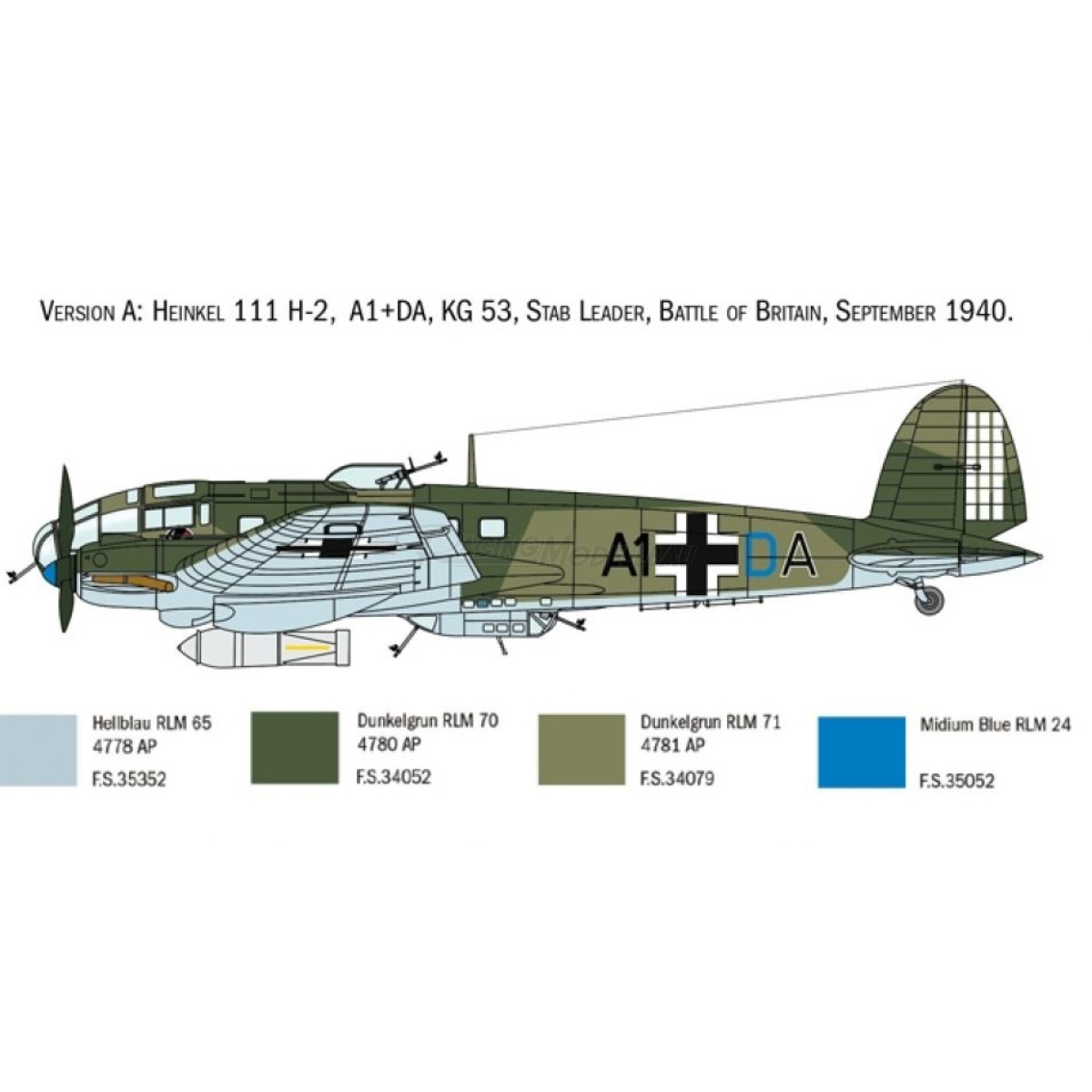 Heinkel He111H-18 Hasegawa 00789
