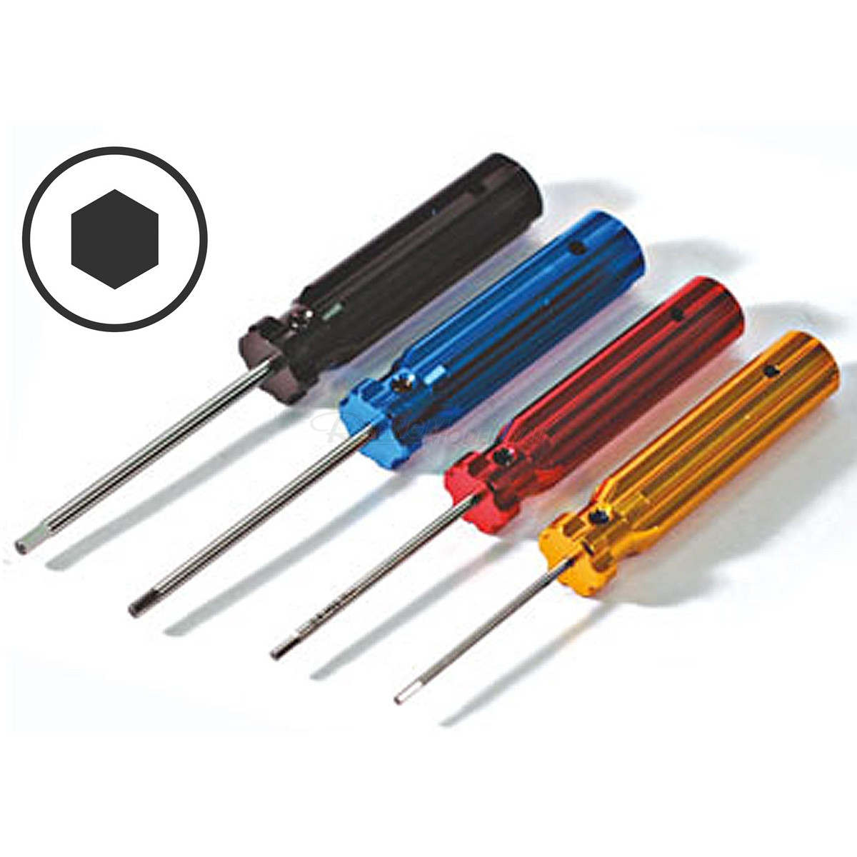 Innensechskant Schraubendreher 0,05 Zoll - HSS Einsatz Mit Aluminium-Griff