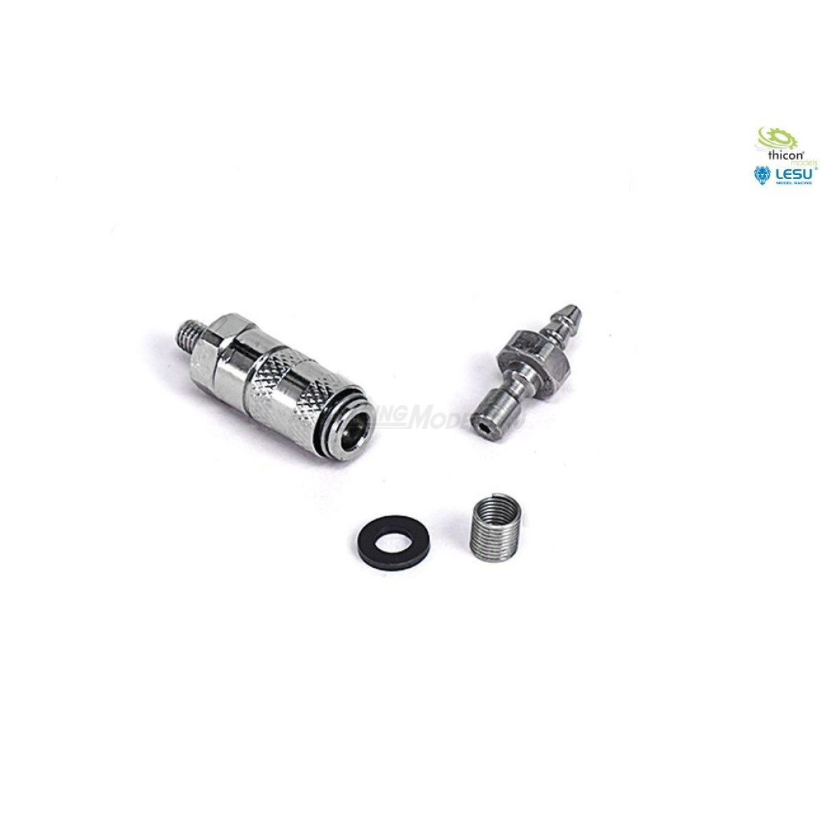FF Hydraulik-Schnellkupplung Mit Ventil – Flachkupplung Aus Kohlenstoffstahl, NPT 1/4, 3/8, 1/2, 3/4, Weiß Verzinkt, Für Landmaschinen, Industrie Und Mobilgeräte