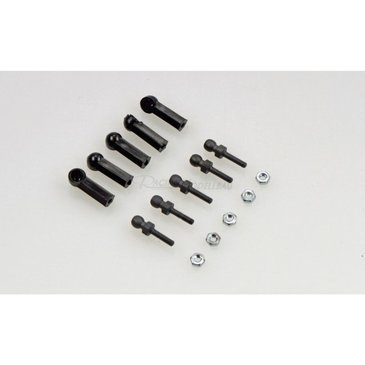 Tamiya Stahl Kugelköpfe – 5 X 8 Mm, 5 Stück | Ersatzteil Für DB-01 & DB-02 Chassis
