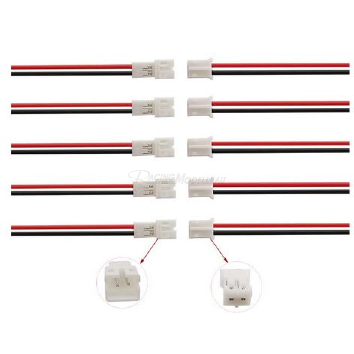 Mini JST Stecker & Buchse – 1 Paar Für RC-Akkus, Bis 30 A Belastbar