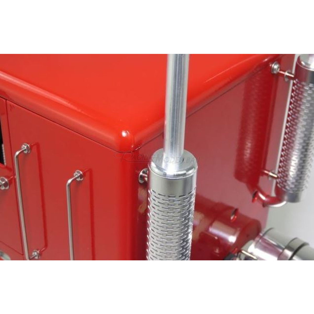 Auspuffabdeckung aus Aluminium 2 Stück