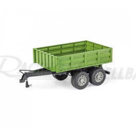 Anhänger 1:16 für RC-Traktor grün