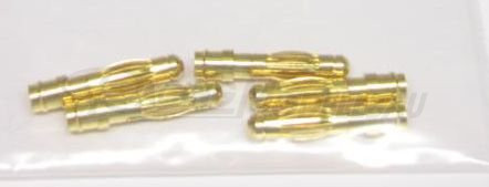 Gold-Stecker 4mm 1Stk.