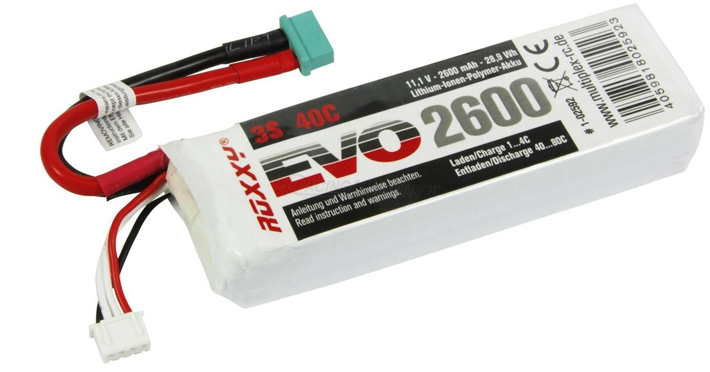 Roxxy EVO LiPo 3-2600M/40C