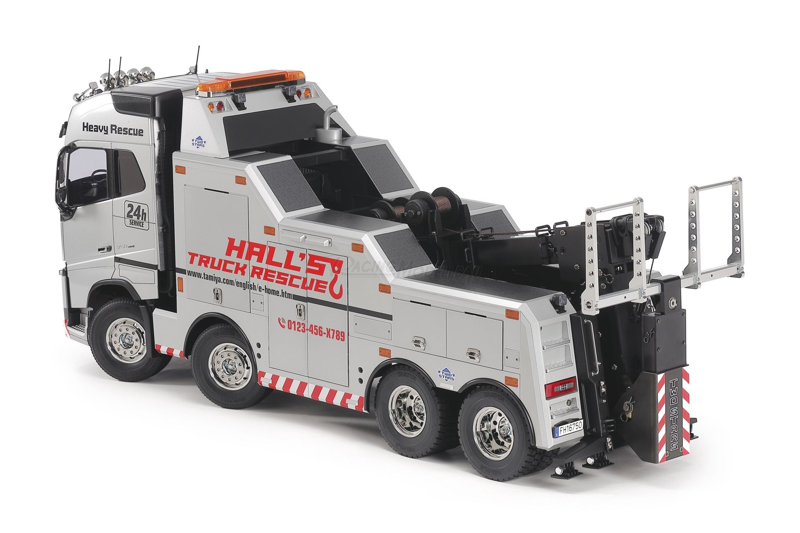 Volvo FH16 750 8x4 Towtruck Silver Edition