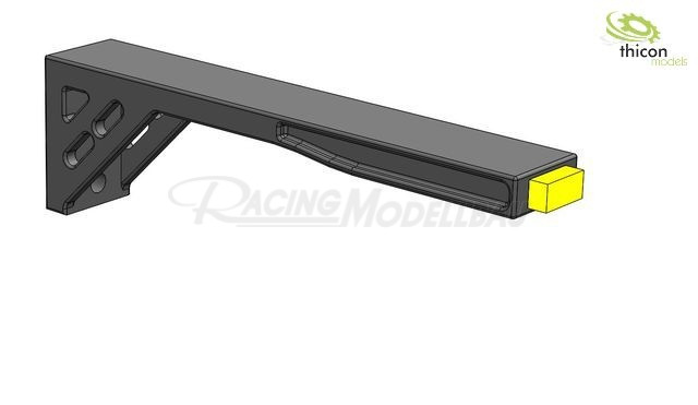 Begrenzungsleuchten LED gelb mit Halter