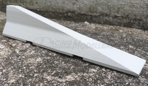 Betonschutzwand Anfang/Endteil grau 1:14,5