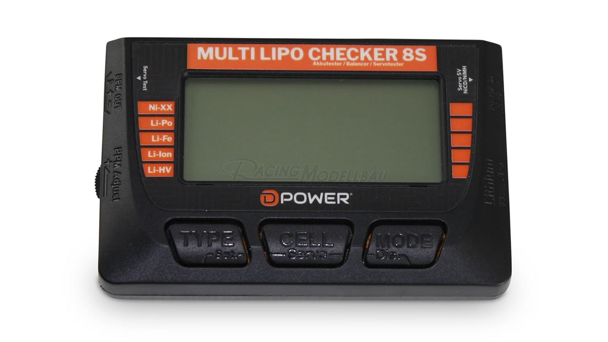 Multi LiPo Checker 8S