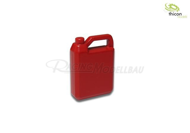 Öl-Kanister 4L Metall rot