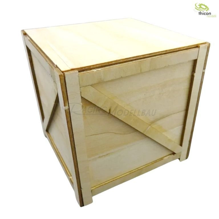 Transportkiste aus Holz, Bausatz