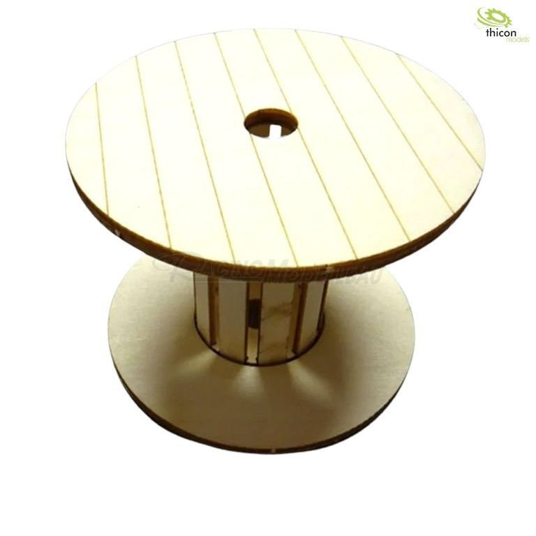 Kabeltrommel aus Holz, Bausatz