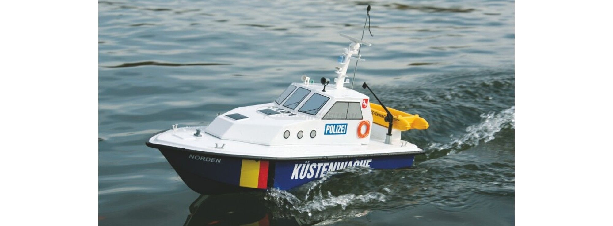Norden Polizeiboot
