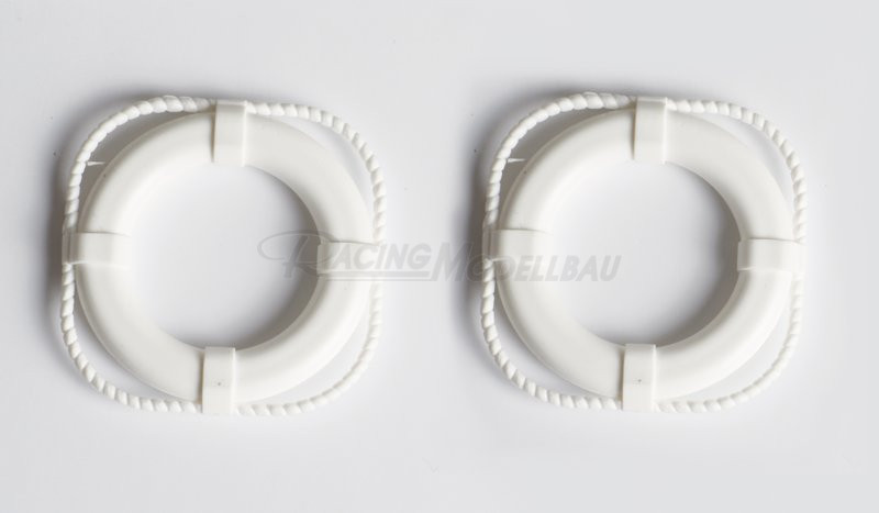 Rettungsring 40mm 2Stk. weiss