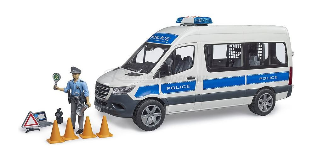 Sprinter Polizei Einsatzfahrzeug mit