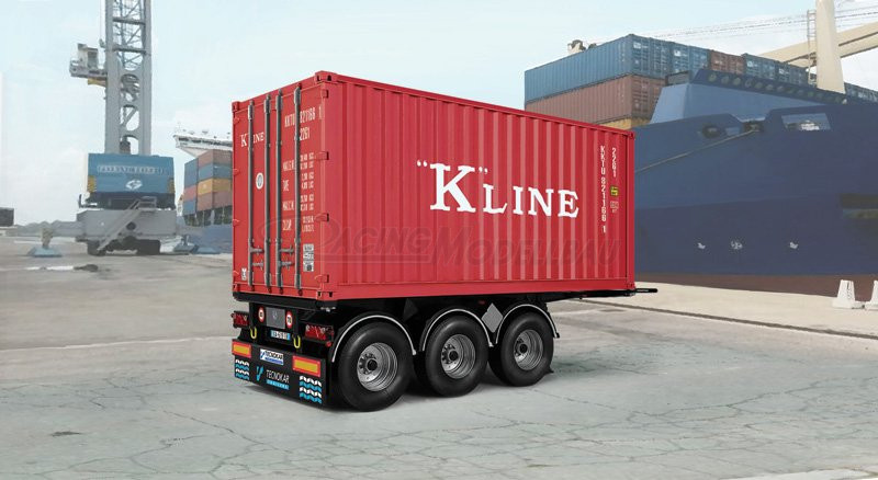 20'Container Trailer Italeri