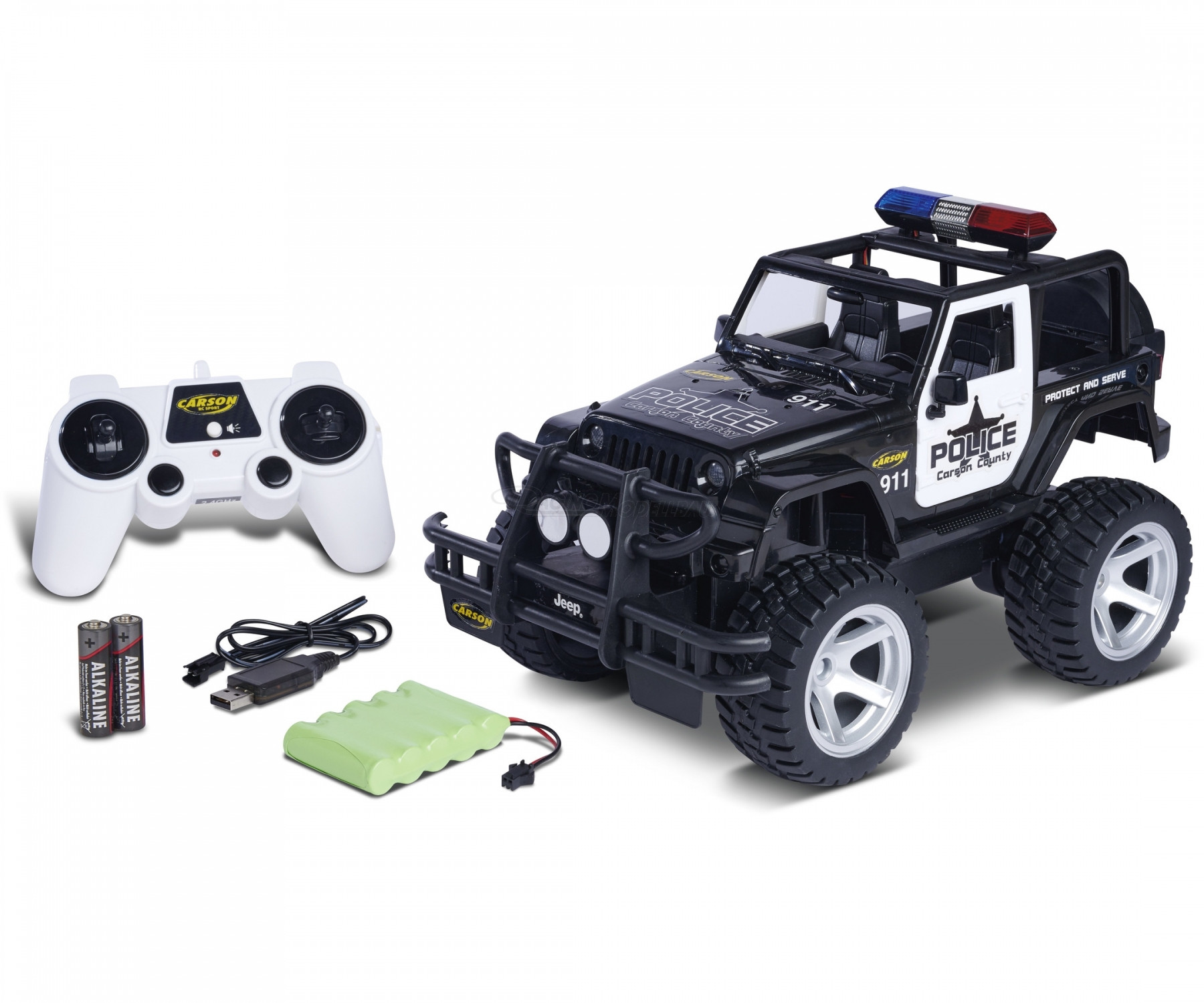 Jeep Wrangler Police 2.4G