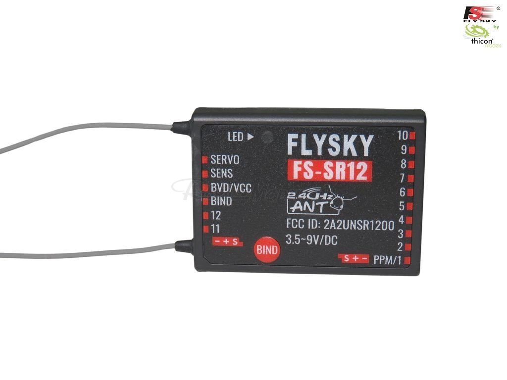 Empfänger FS-SR12 ANT 12-Kanal für FS-ST8