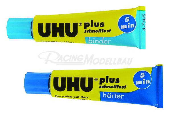 Uhu Plus Schnellfest transp. 2K