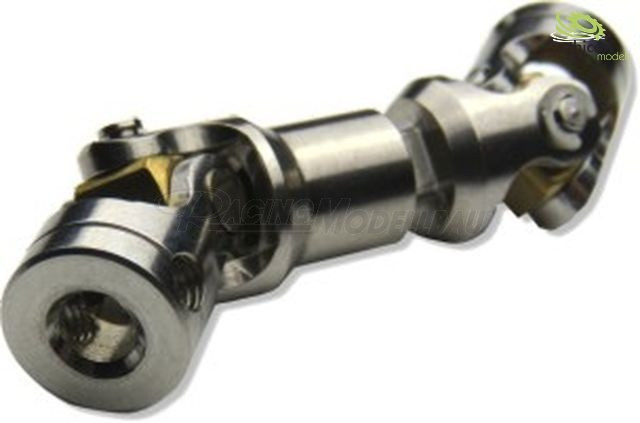 1:14 Kardanwelle Edelstahl 70-100mm mit 5mm Bohrungen