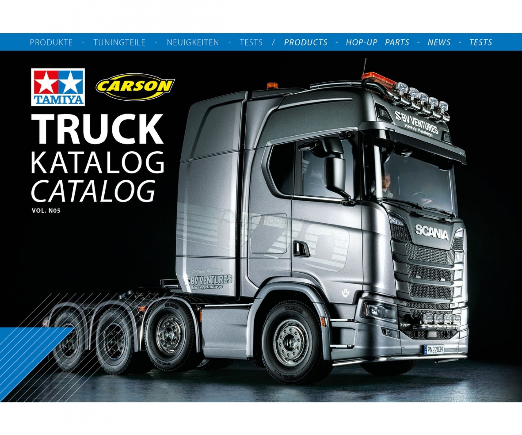 Truckkatalog Vol.05 Tamiya/Carson