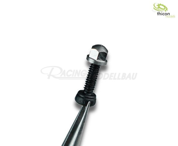 Hutmutter M2x8mm V2A 3,0 20Stk.