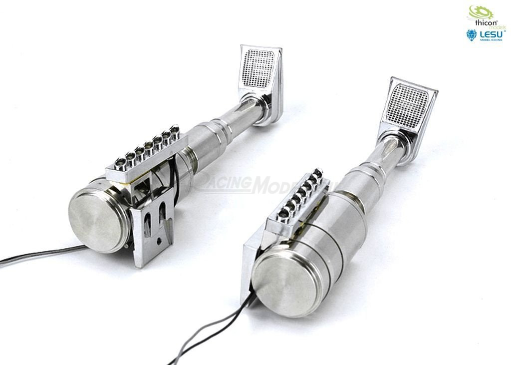 US Luftfilter mit Rohr und LED