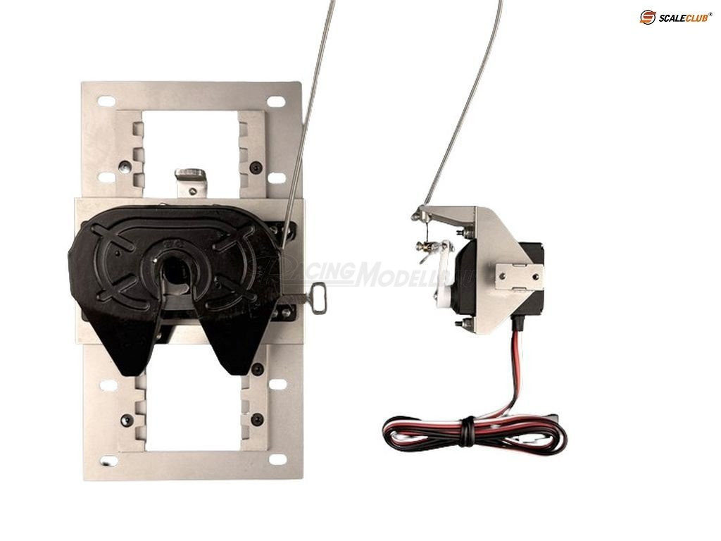 Sattelplatte mit Servo-Entriegelung verschiebar