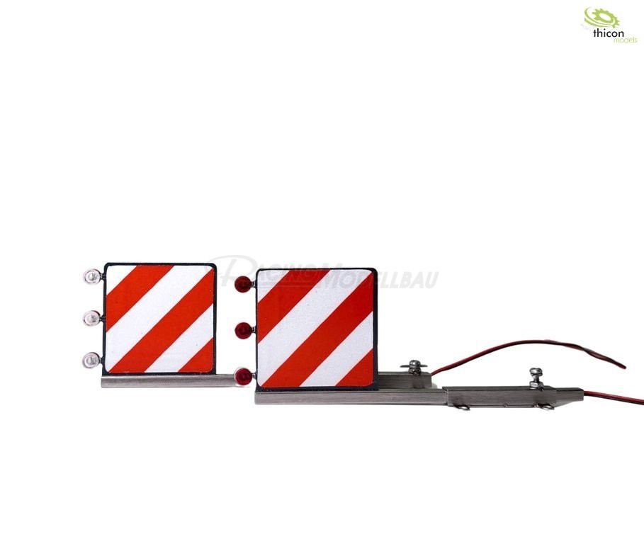Warnschild-Tafeln mit LED