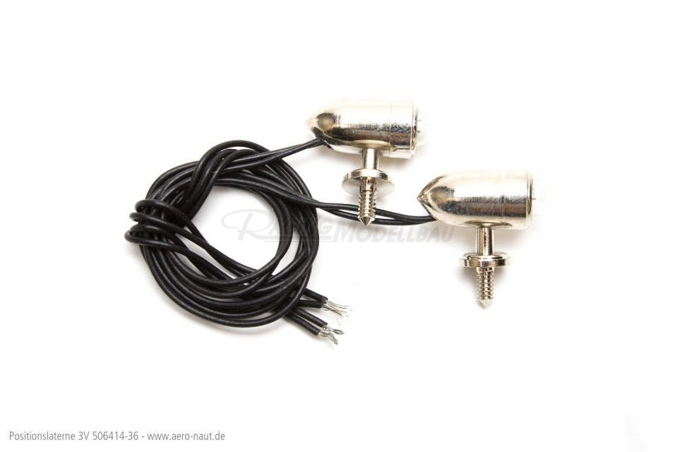Pos.laterne 17mm 3V hell