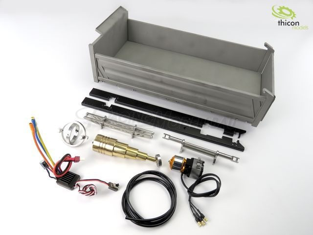 3-Seiten-Kippbrücke m.Hydraulik ARTR 6x6