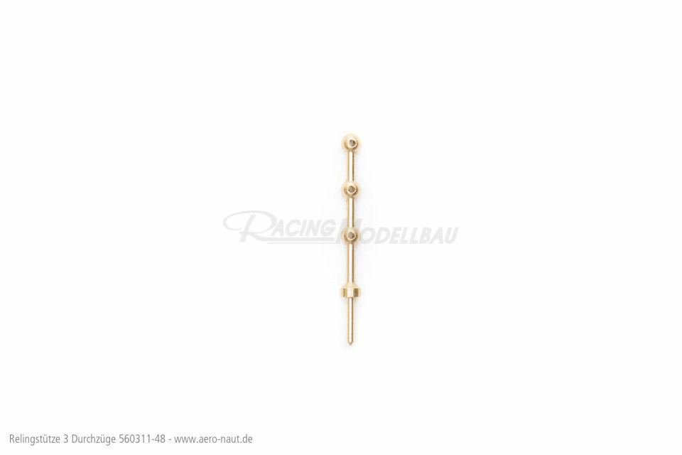 Relingstütze 3 Durchzüge 25mm