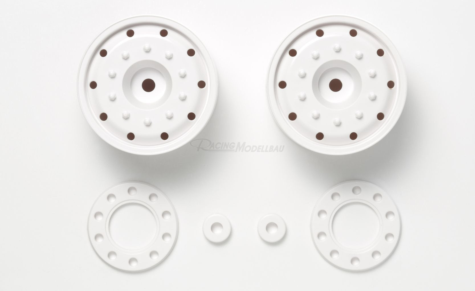 Wheels 30mm white (Hex, 2pcs)