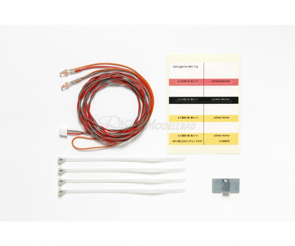 LED Light MFC red Ø3mm 1.1m