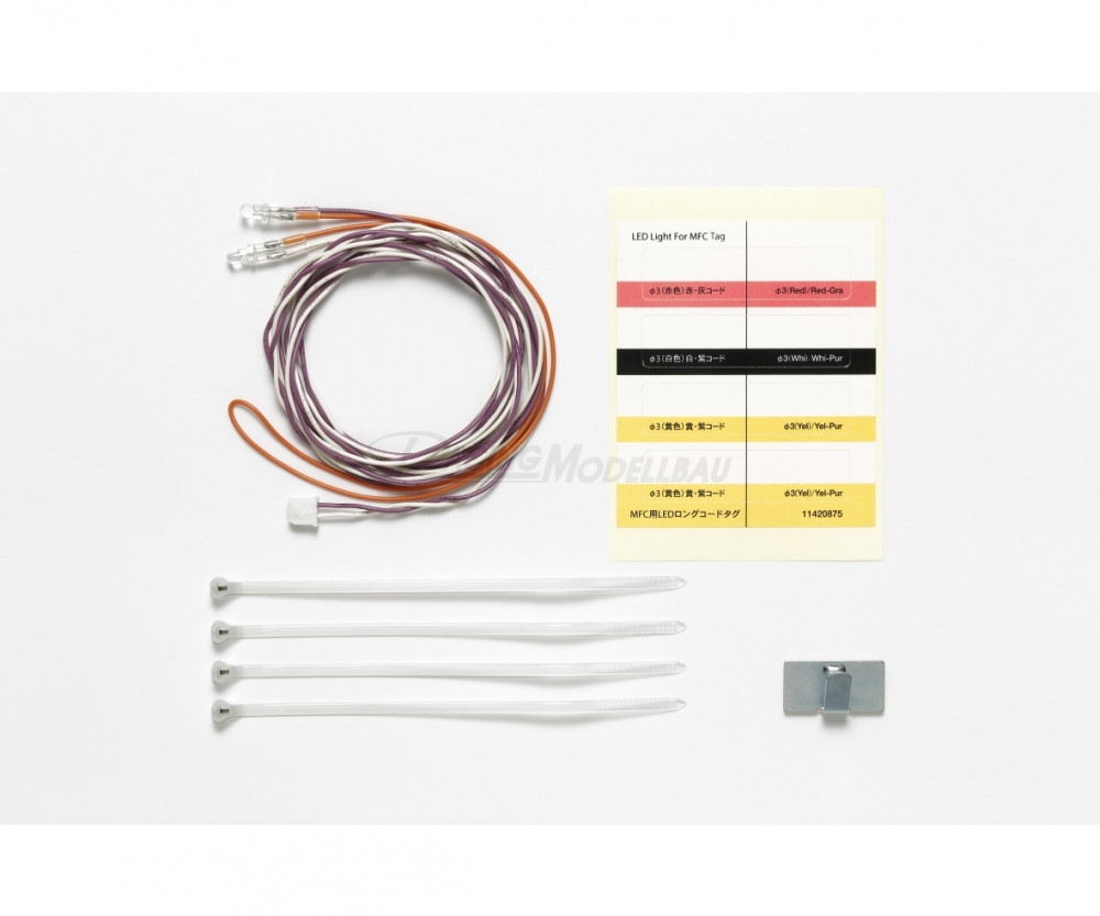 LED Light MFC white Ø3mm 1.1m