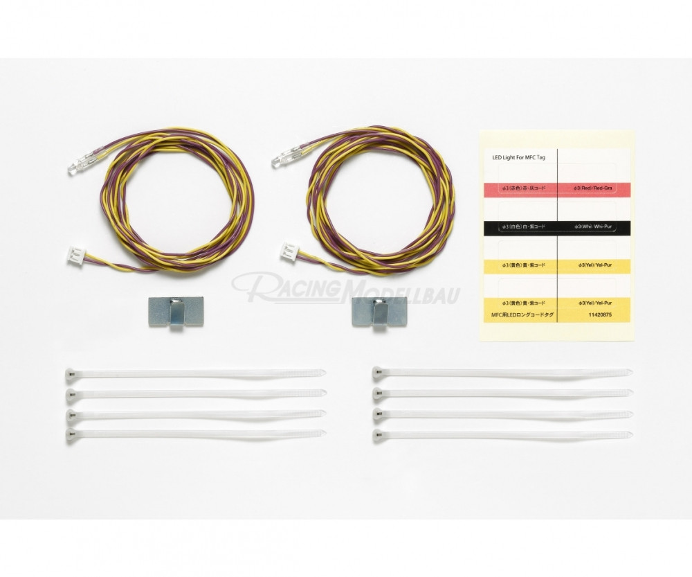 LED Light MFC yellow Ø3mm 1.1m