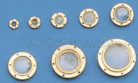 Bullauge mit Niet 16mm