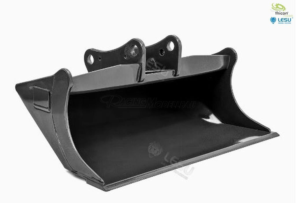 Räumlöffel schwarz