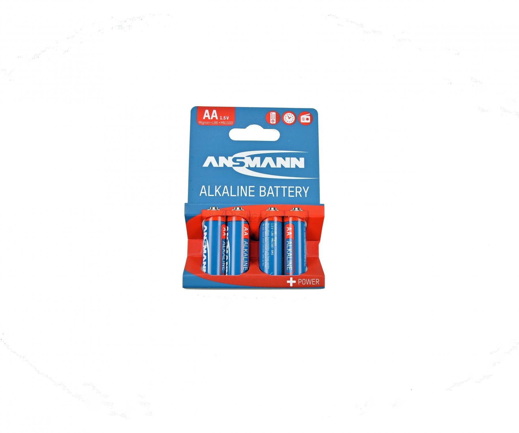 CAR Battery Set Mignon AA 1,5V 4Stk.