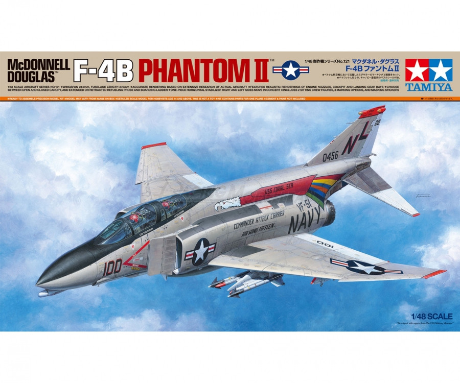 Mc Donnell Douglas F-4B Phantom II 1/48