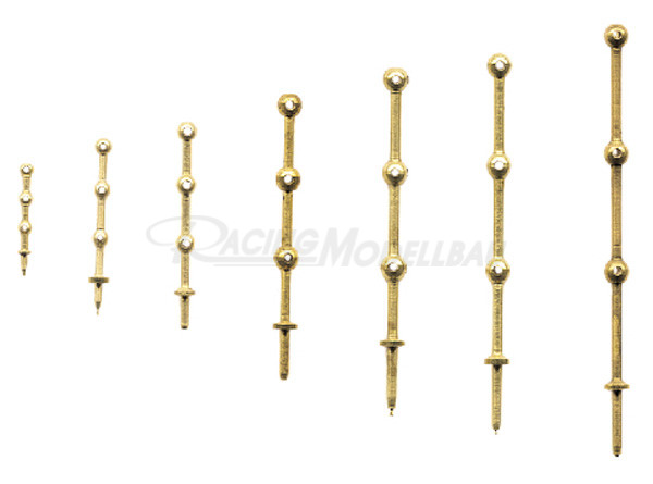 Relingstütze 25mm 3 Durchz(10)