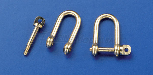 Schäkel 5x8mm M1 2Stk. schraubbar