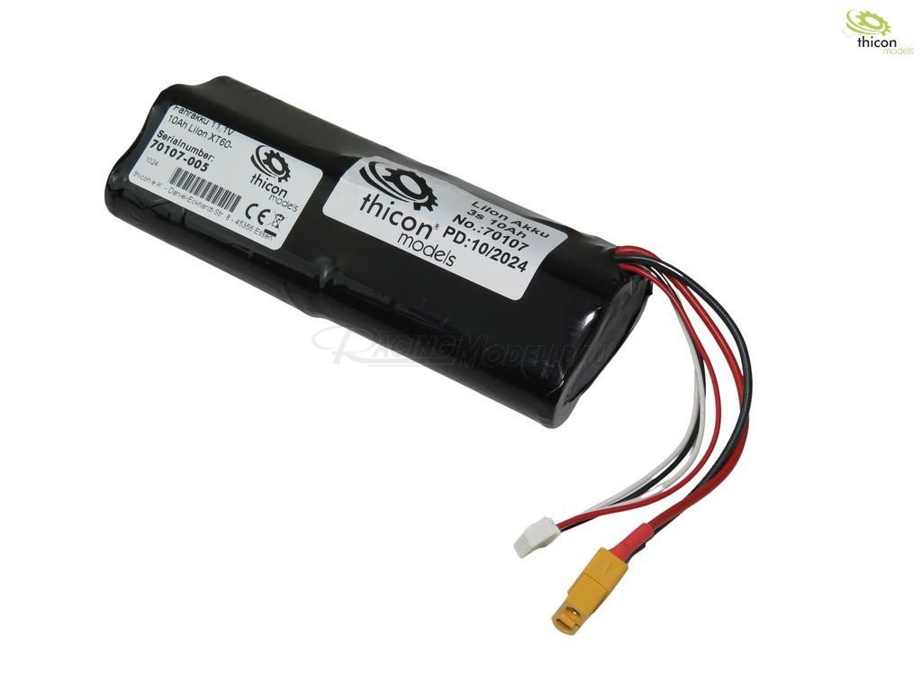 Akku 11,1V 10Ah LiIon XT60