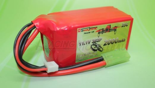 LiPo 3S2P 11,1V 2000mAh 25C