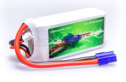 LiPo 3S1P 11,1V 1500mAh 35C