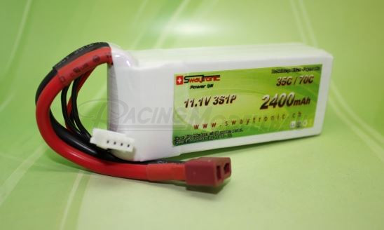 LiPo 3S1P 11,1V 2400 mAh 35C