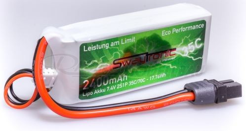 LiPo 2S 7,4V 2400mAh 15C/30C XT60