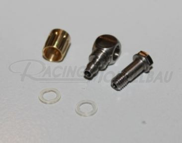 Nippel gewinkelt 4x2,5mm für M3 Schlauch