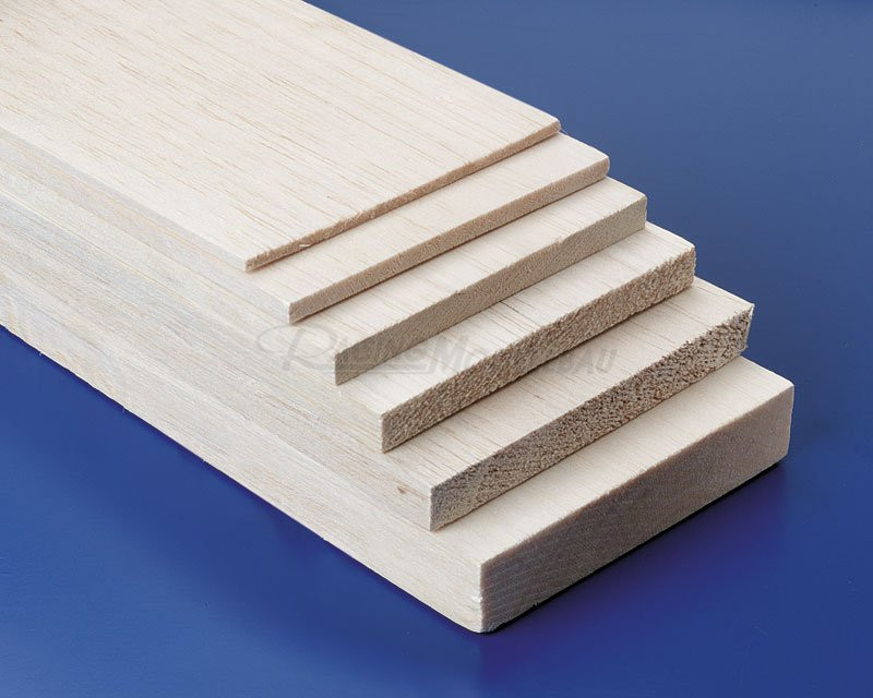 Balsabrettchen 10x100x1000mm