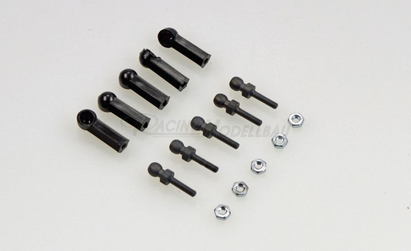 M3 Kugelkopf-/Pfannen-Set Stahl (5)